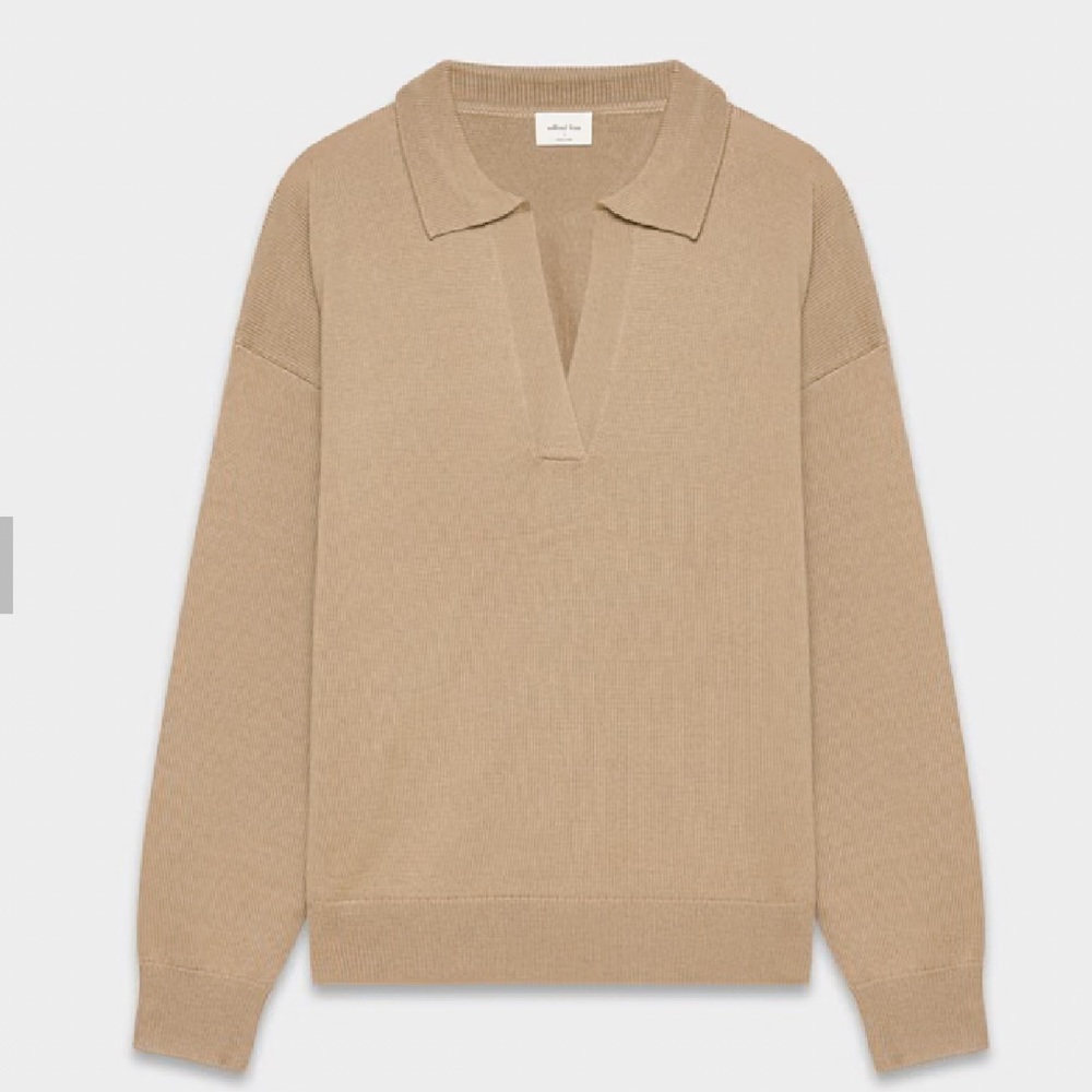 Clara Merino Wool Polo Sweater NWOT - Never Worn